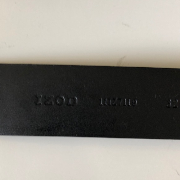 👖Two for $10👖 Izod leather belt - Picture 3 of 6
